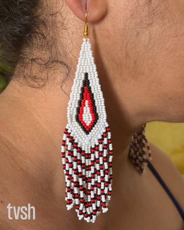 Tribal beads danglers