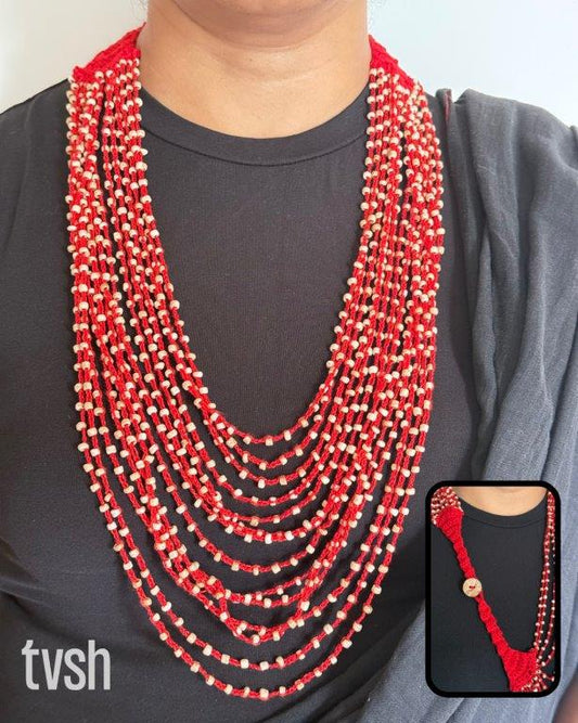 Tribal beads neck piece (handmade from West Bengal)