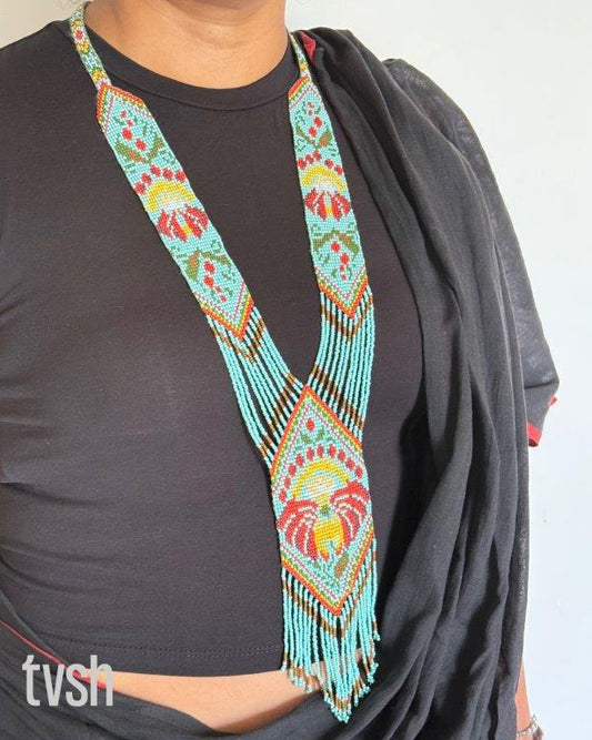 Tribal beads neck piece (handmade from Andhra Pradesh)