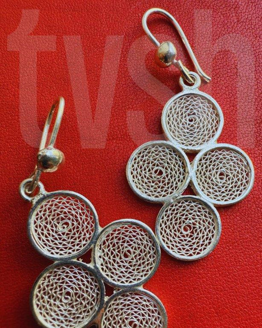 Cuttack Filigri earring, hook hanging earrings