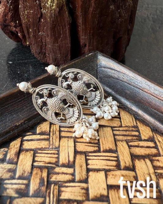Ghandabherunda Silver Stud
