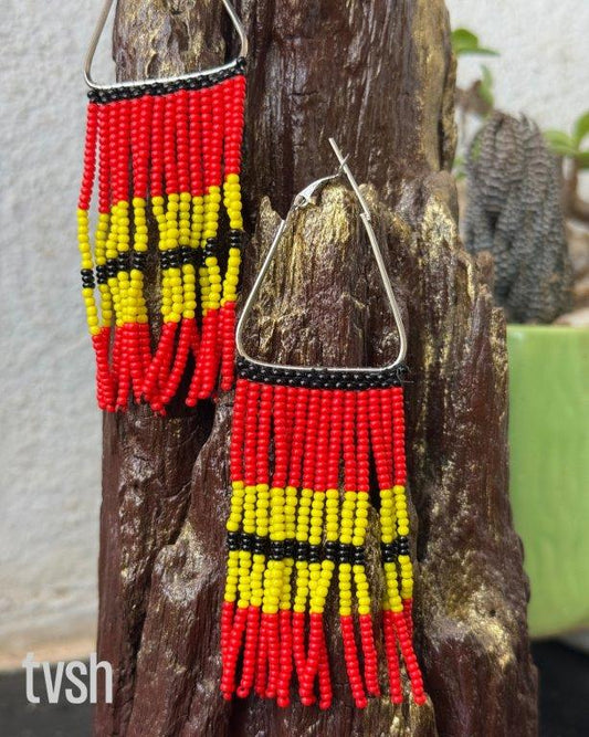 Tribal beads danglers