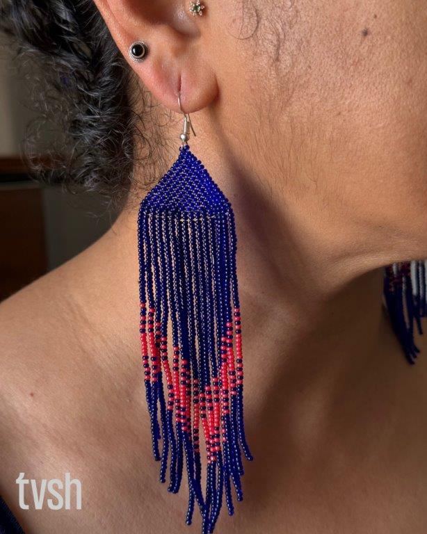 Tribal beads danglers